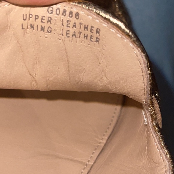 J Crew GOLD Loafers - Picture 12 of 13